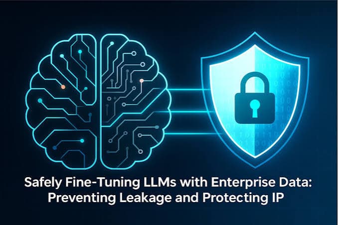 Blog Article Banner: Fine-Tuning LLMs on Unverified Enterprise Data: The Compliance Risk Nobody's Underwriting