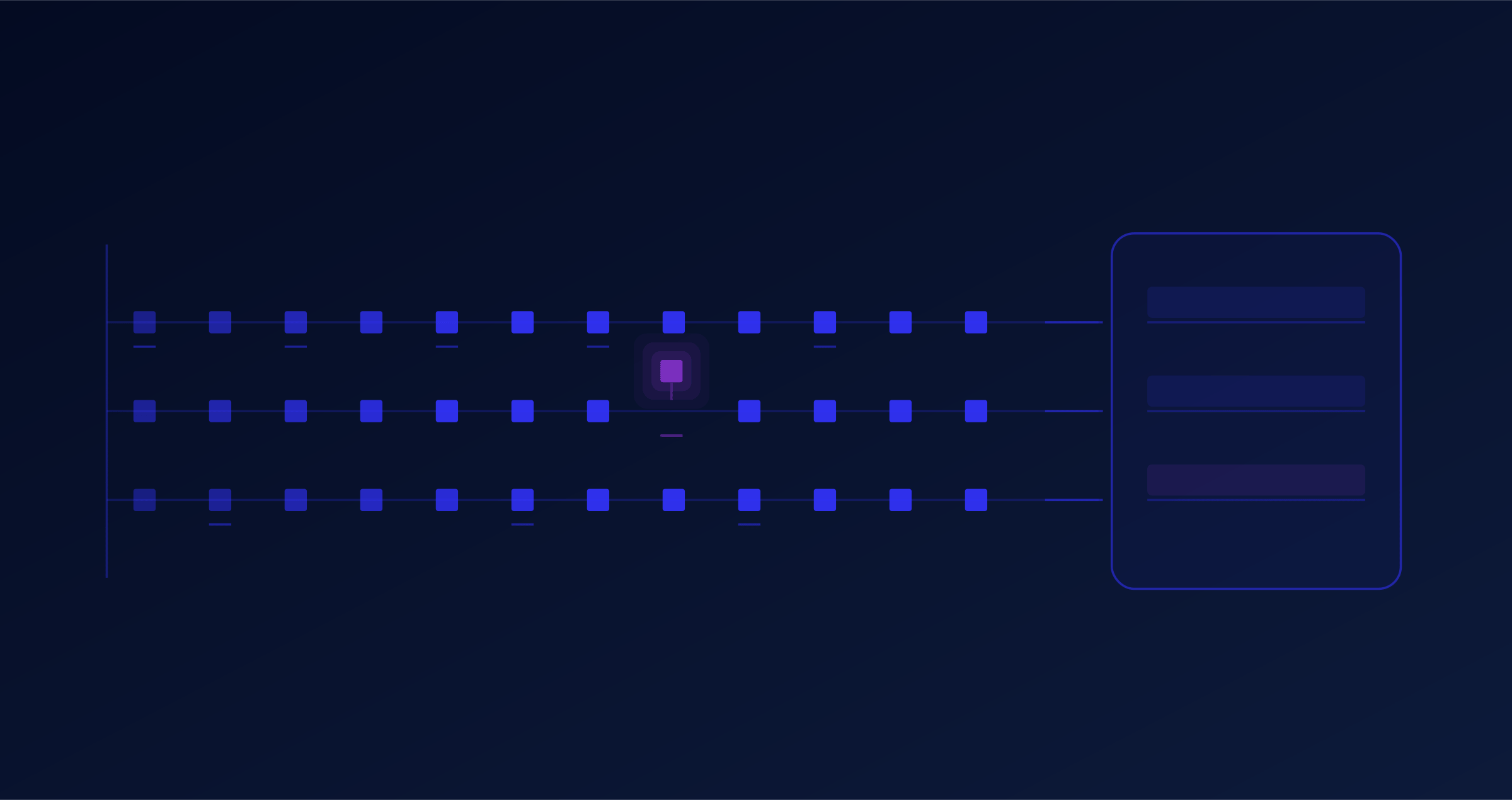 Abstract diagram showing internal data flowing into a fine-tuning pipeline with an unverified gap highlighted.